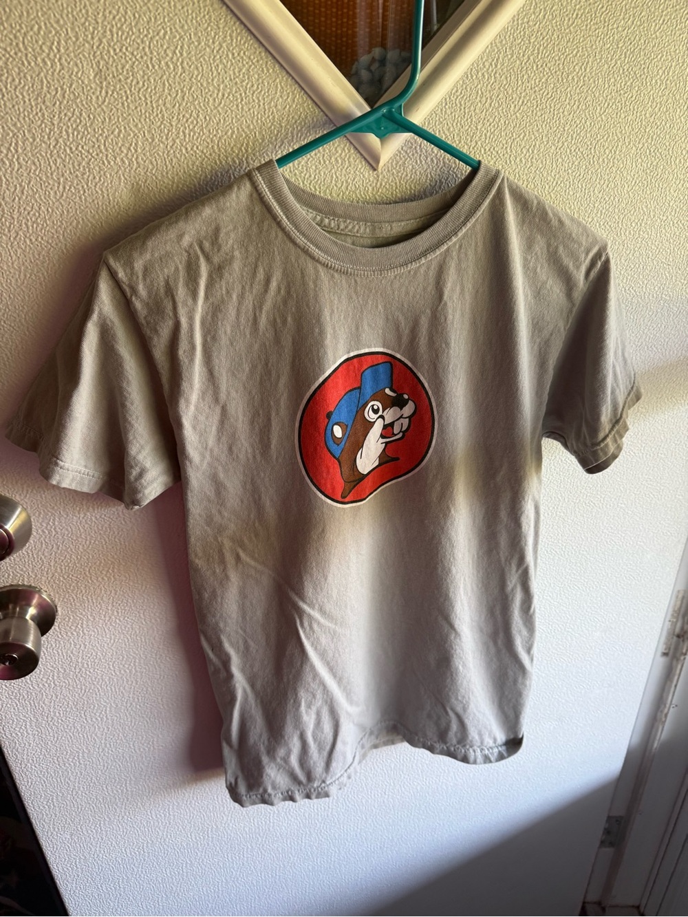 Men's Short Sleeve Buc-ee’s Georgia Graphic Tee in Light Gray